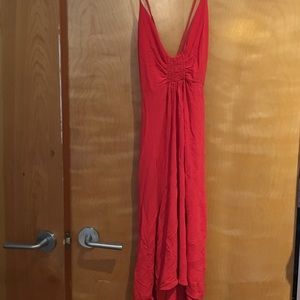 Yigal red dress